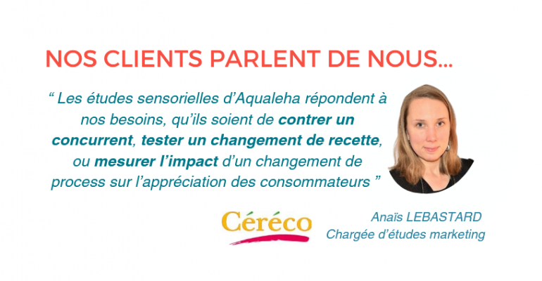 études sensorielles